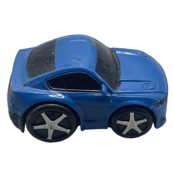 Gear' d Up Junior Ford Mustang GT - 2¾" x 1½" x 1½" - Jam' n Products, Inc. blue - Picture 1 of 7
